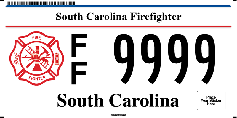 Firefighter plate