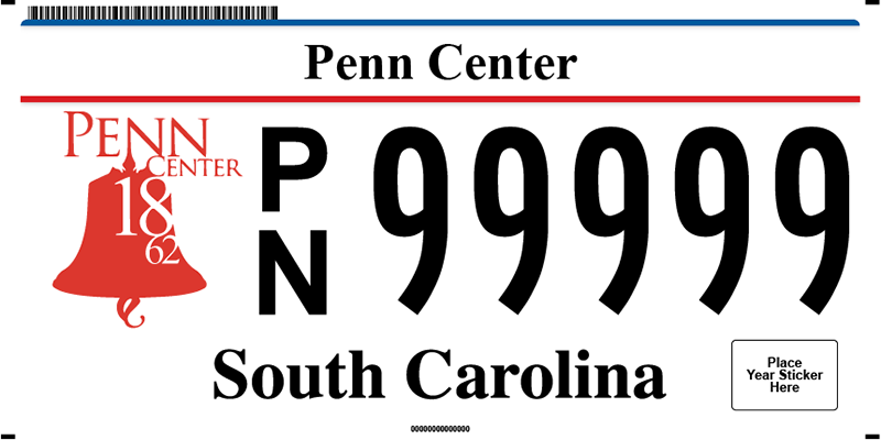 Penn Center plate