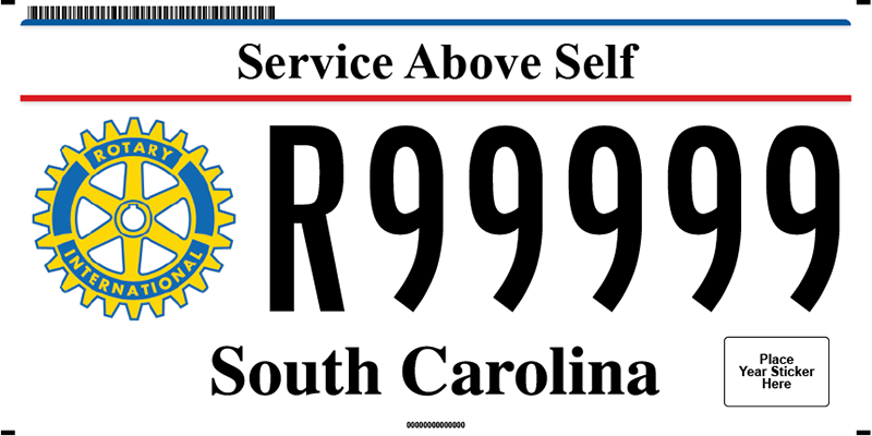 Rotary International plate